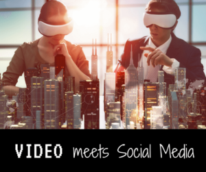 Two Businesspeople Enjoying a Virtual Reality Experience | Video Meets Social Media | Blueprint