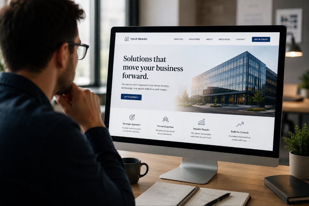What Your Website Communicates Before Anyone Reads A Word